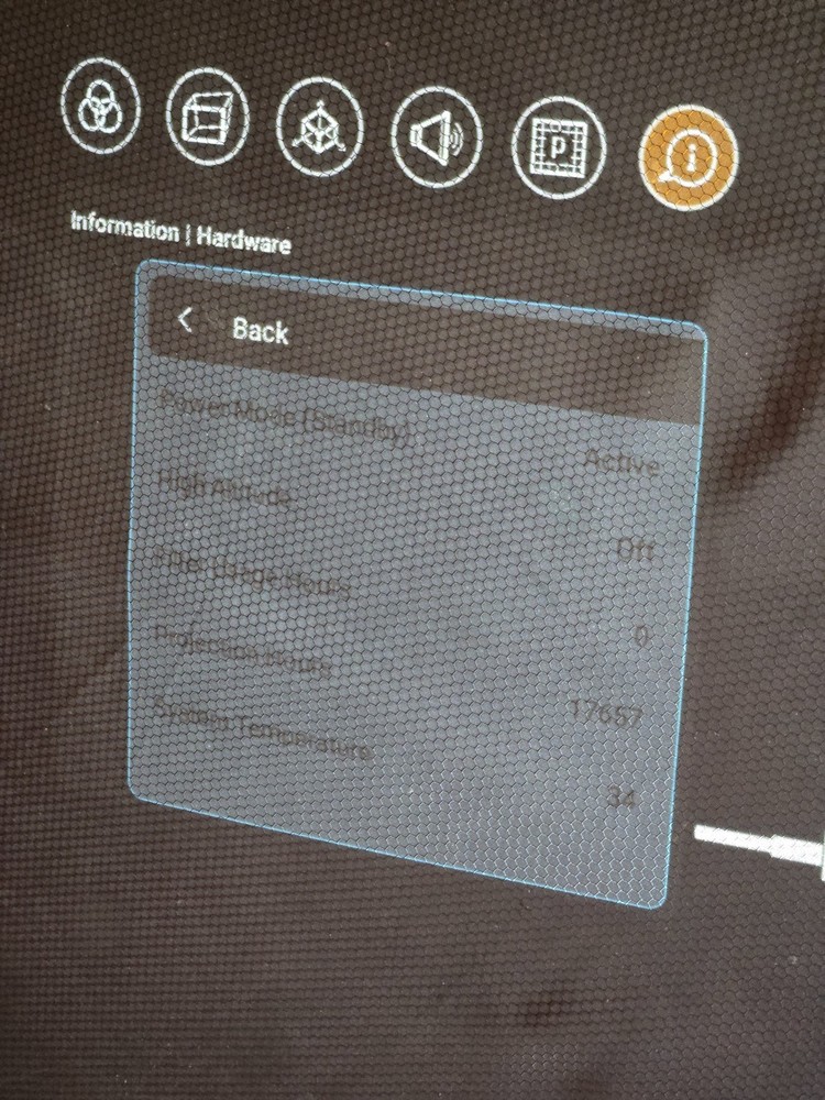 Laser Projector Optoma ZU720T Used