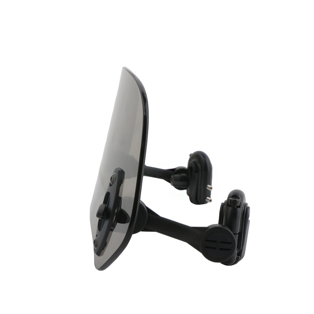 Universal Motorcycle Adjustable Clip On Windshield Extension Spoiler Deflector