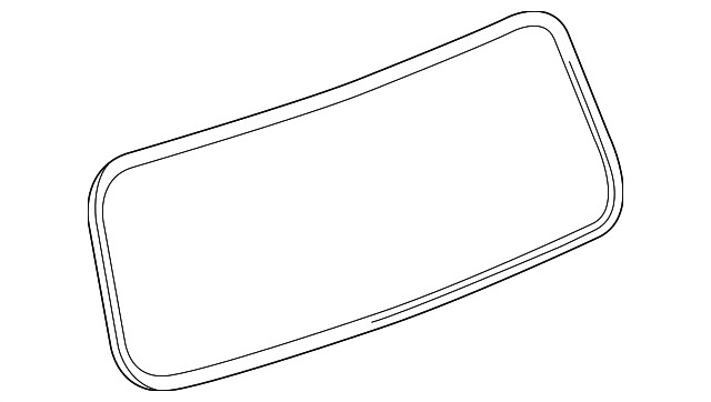Genuine GM Liftgate Window Weatherstrip 20963245
