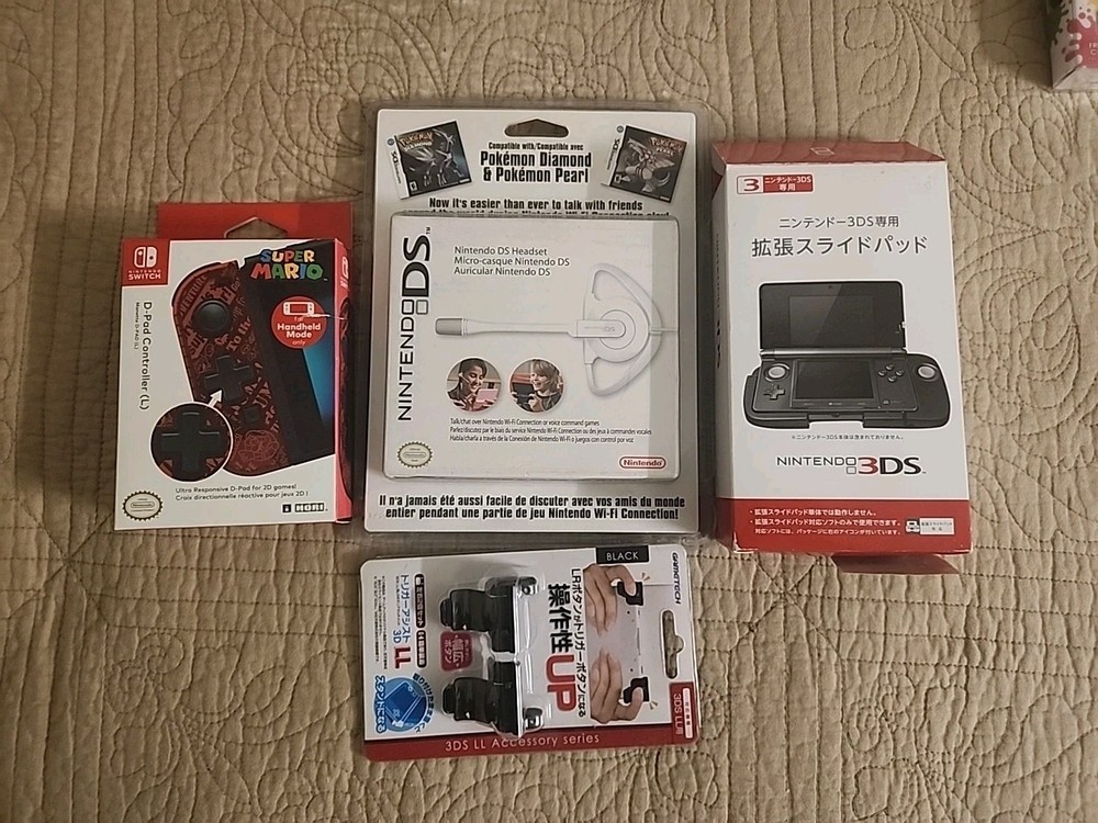Varius Accessories for NDS 3DS and Switch