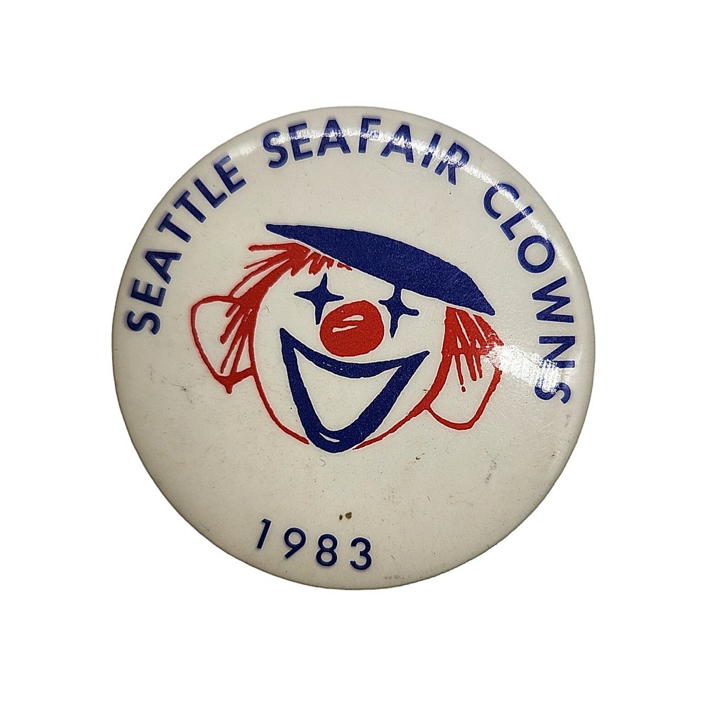 Seattle Seafair Clowns Pin 1983