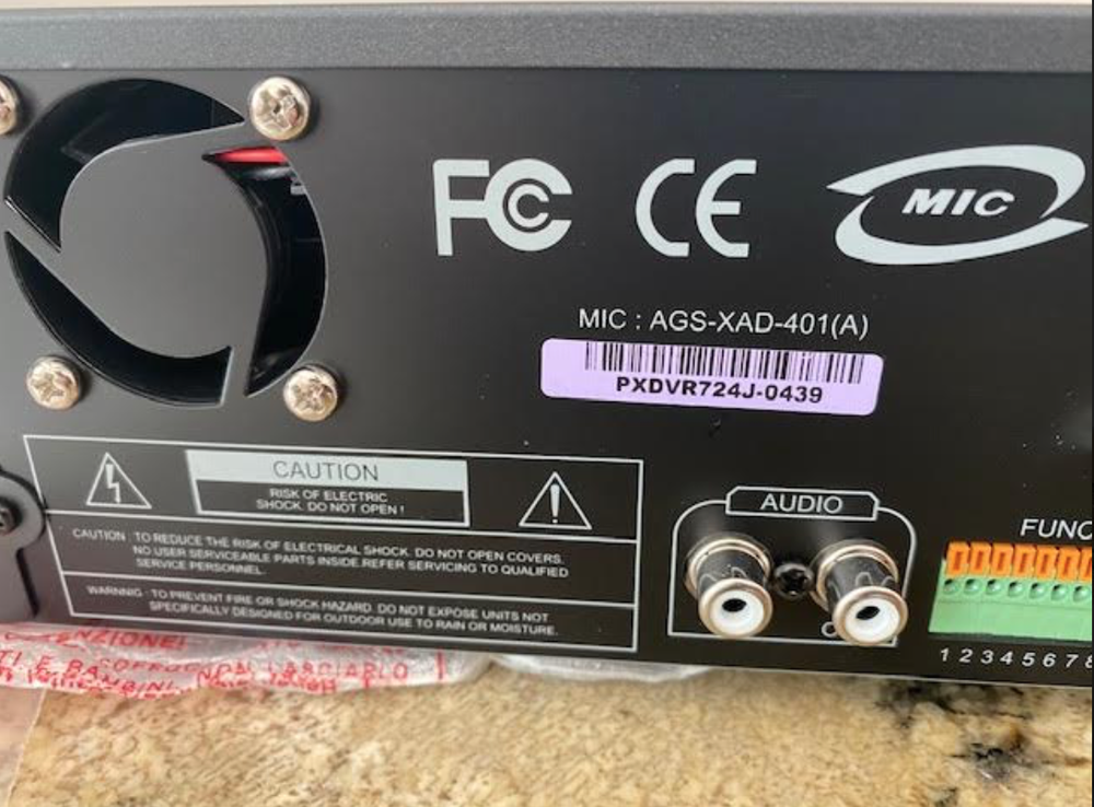 4 Ch H.264 Hardware Codec H.264 Network DVR Version 2.0