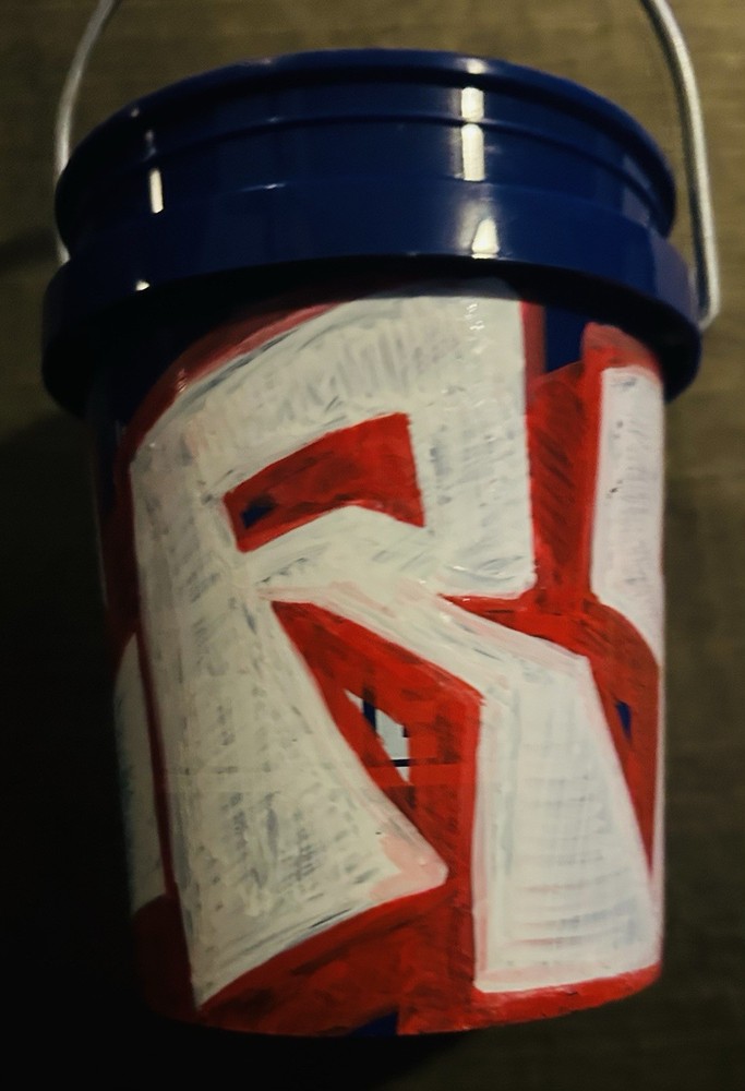 Custom Lowe’s Mini Bucket Art *CRY!*