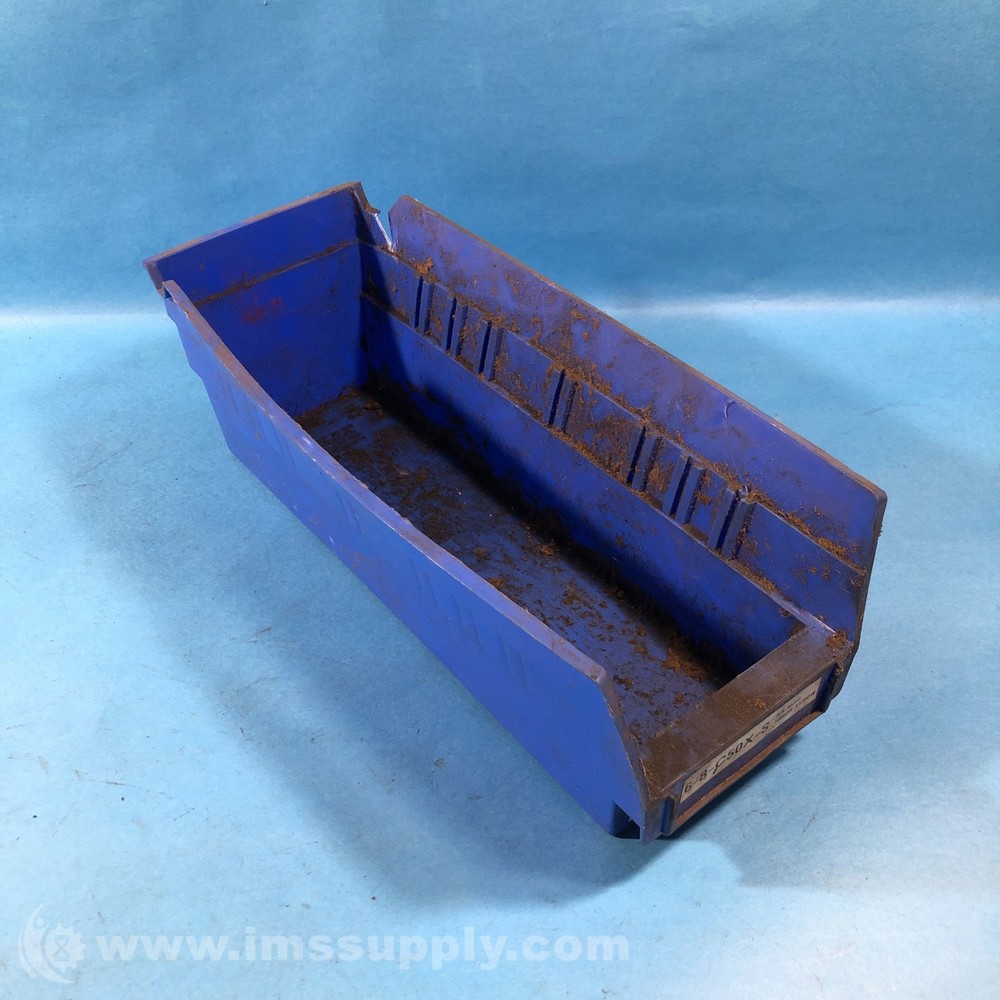 Akro Mils 30-120 Blue Plastic Storage Bin 9082