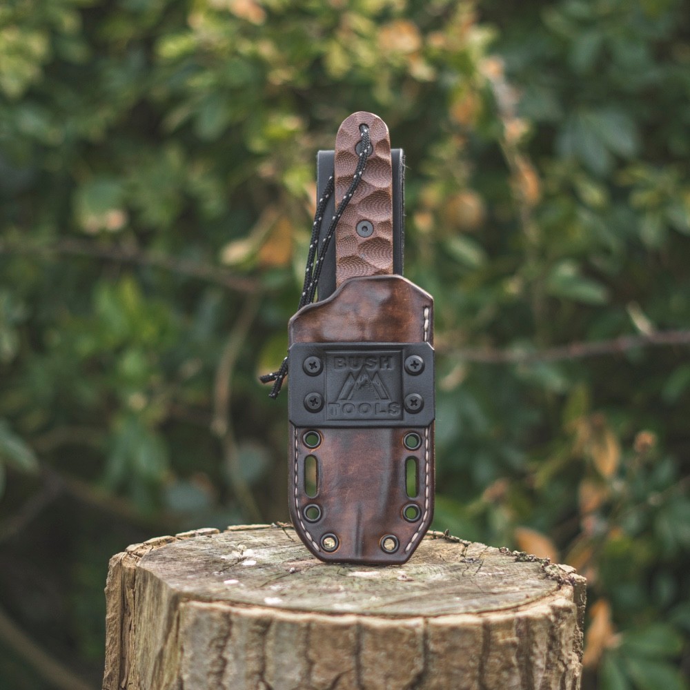 esee PR4 hybrid kydex and leather sheath