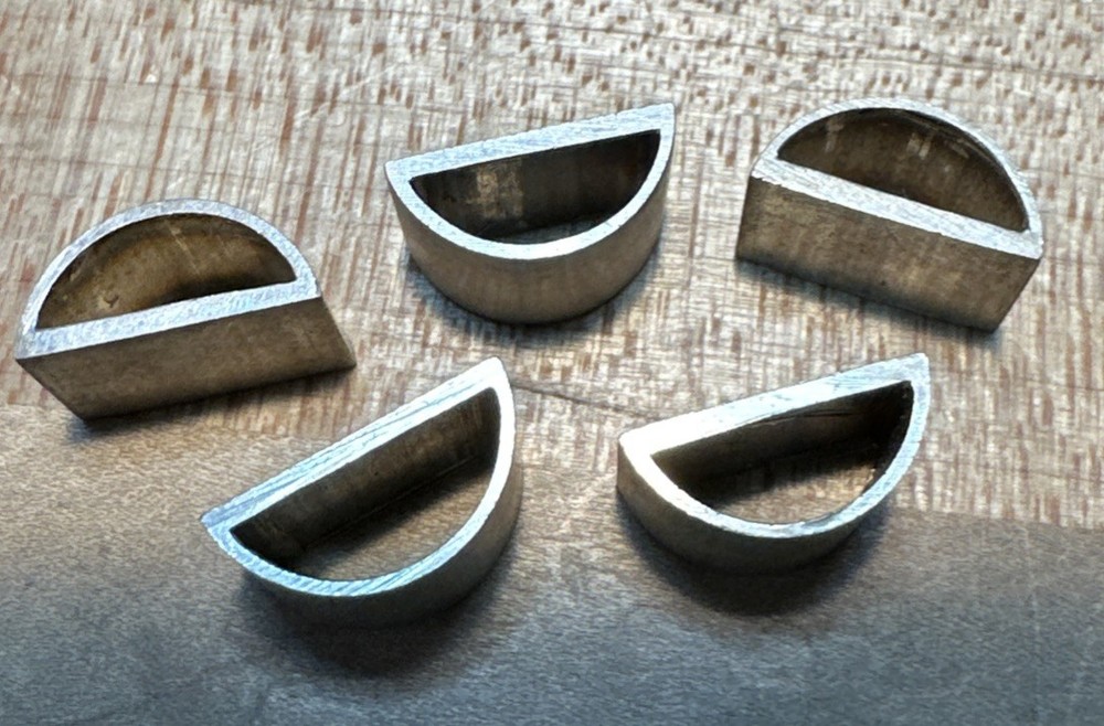 Sterling Silver Violin Bow Ferrules