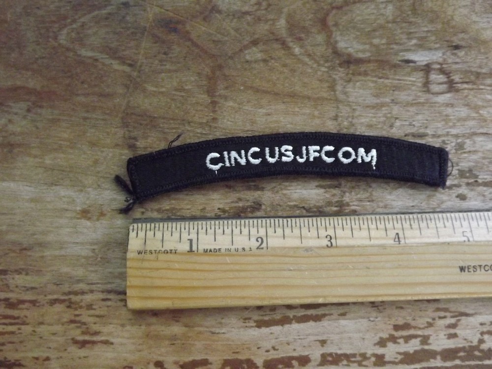 Navy CINCUSJFCOM Tab - INV# C860