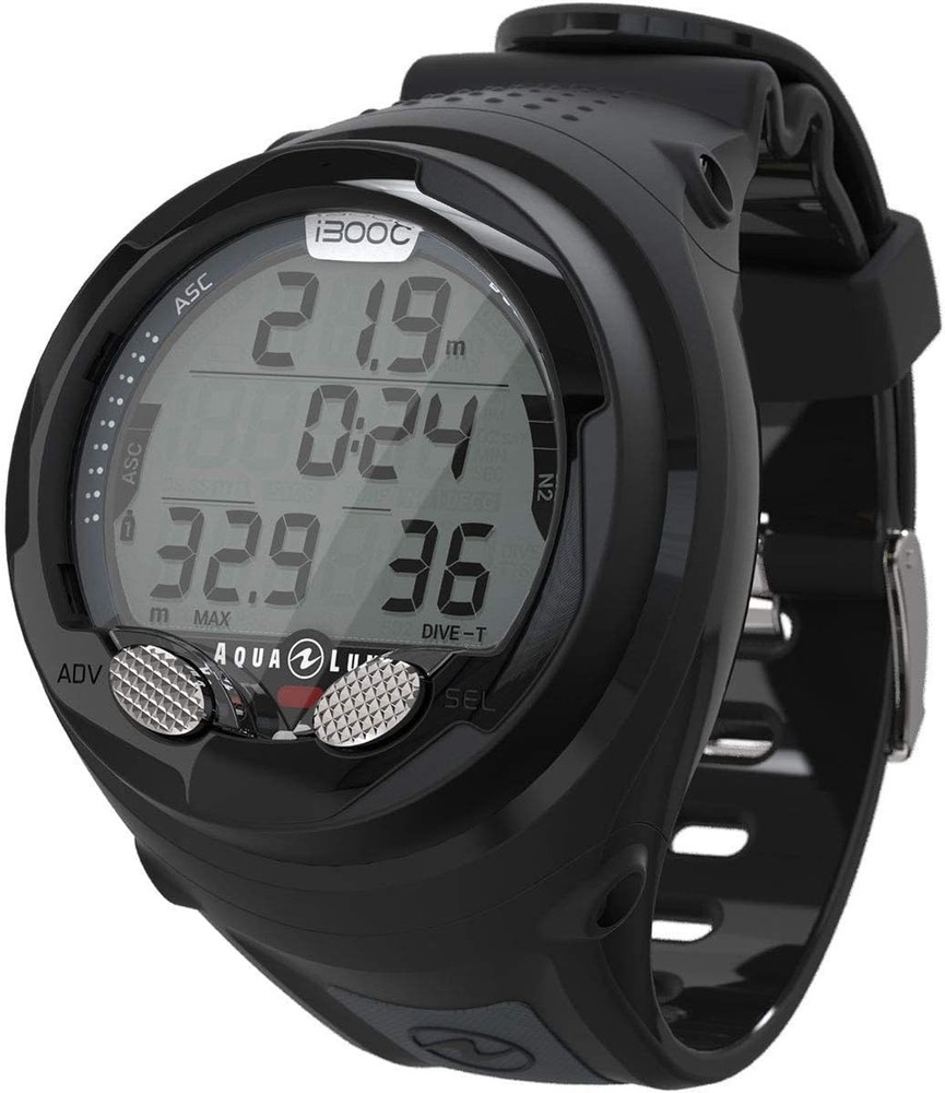 AQUALUNG AQUA LUNG I300C WRIST MOUNT COMPUTER - BLACK