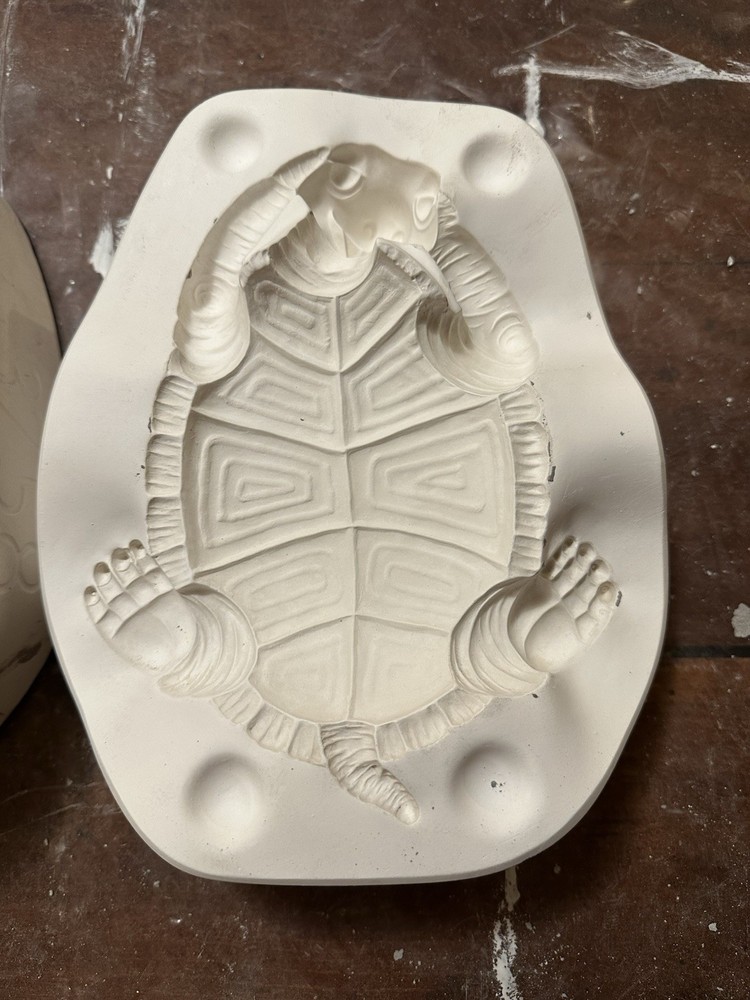 Creative Paradise Inc. 2004 Hear No Evil Turtle 3758 Ceramic Slip Mold