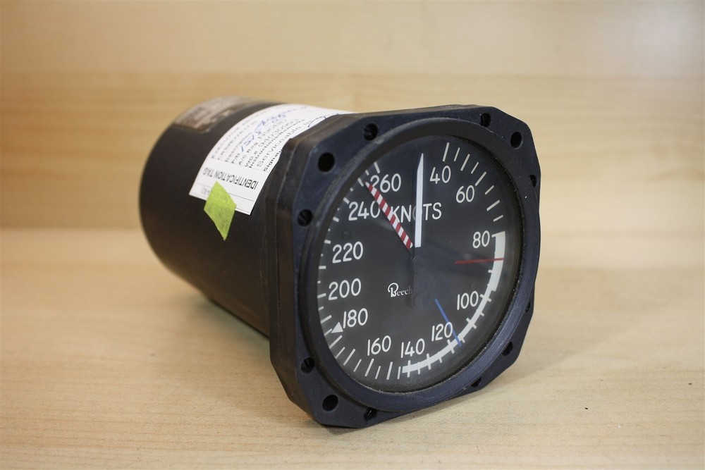 Beechcraft Airspeed Indicator 109-384003-3