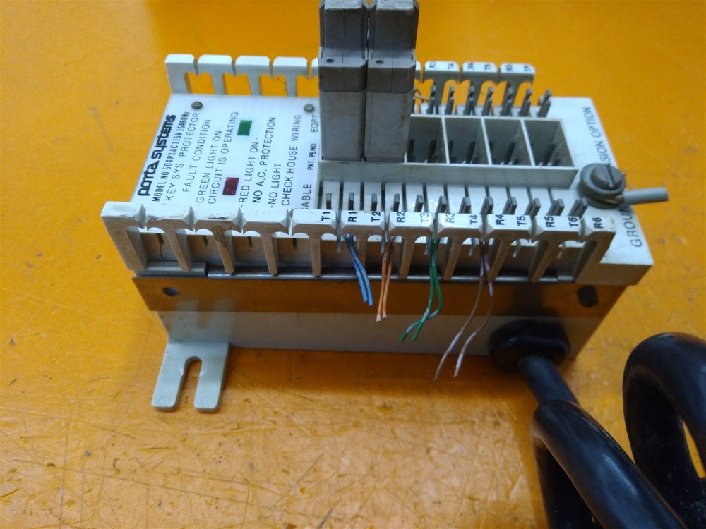 ⭐️⭐️⭐️⭐️⭐️ Porta System 504PXAC Six Pair Protector