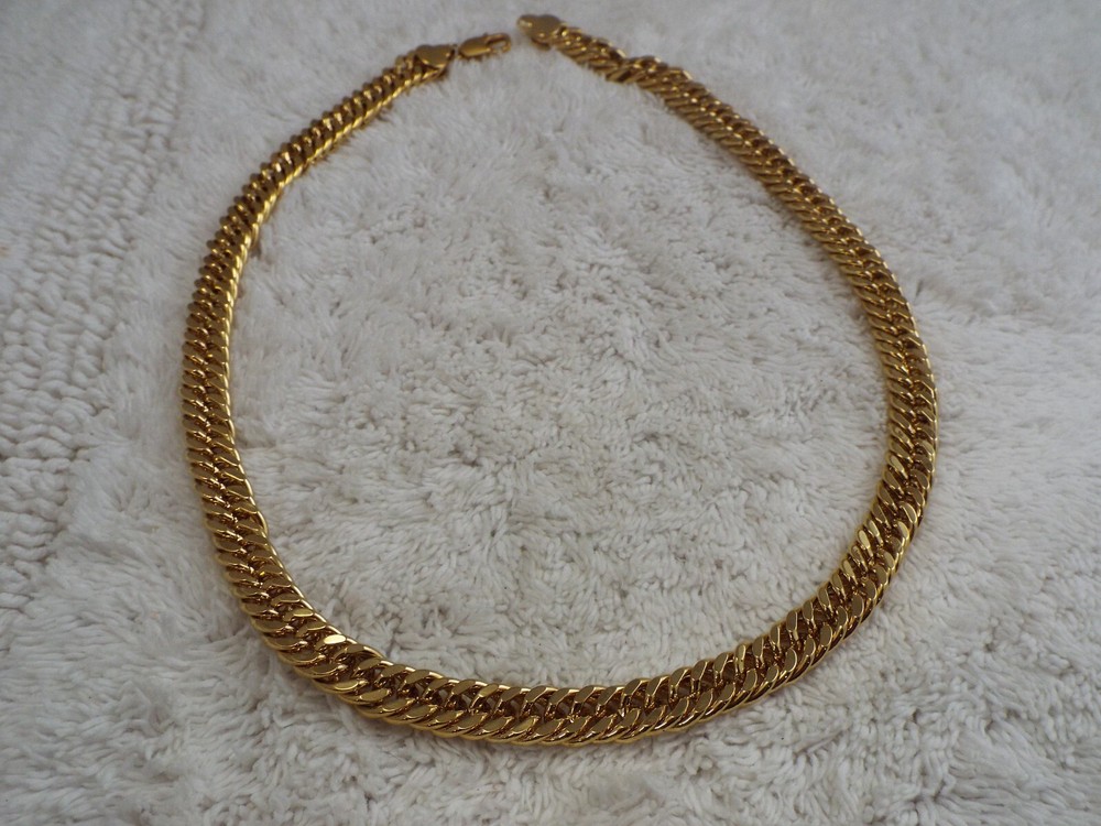 Goldtone Chain Necklace (F33)