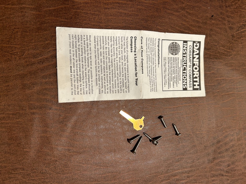 marine boat compass Danforth corsair