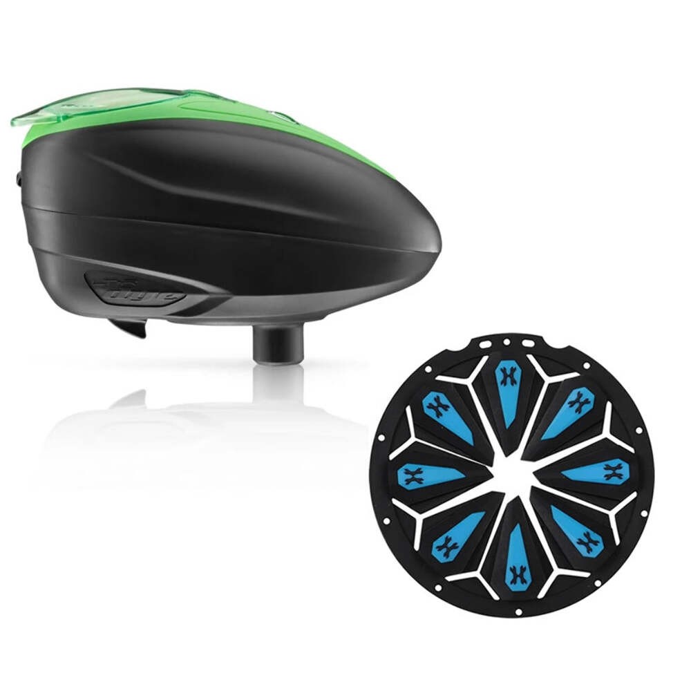 Dye LT-R Loader & HK Epic Feed Combo - Lime / Sapphire