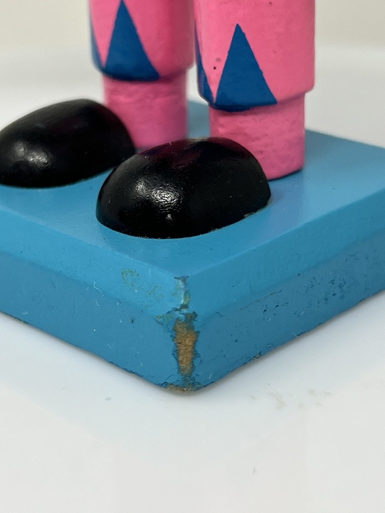 Frankenstein Blue Pink Nutcracker Halloween Prop Decoration Figure