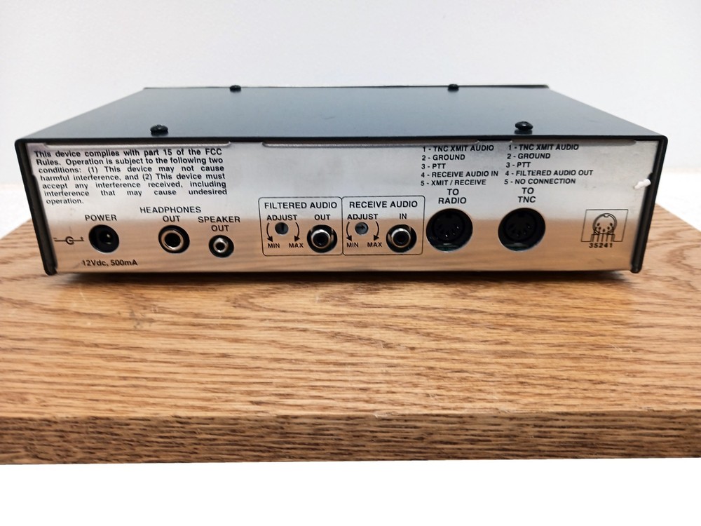 MFJ-784B Tunable DSP Filter Manual Power Supply - WORKS