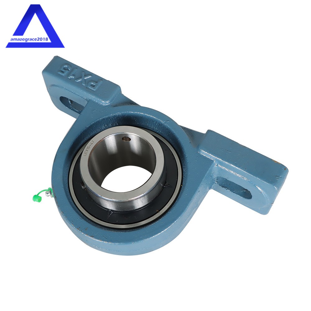 2Pieces UCPX15-47 2-15/16" Medium Duty Solid Base Pillow Block Bearing Unit
