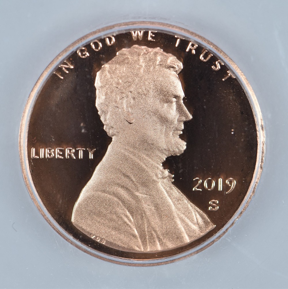 2019-S Lincoln Shield Cent PR70 DCAM ICG