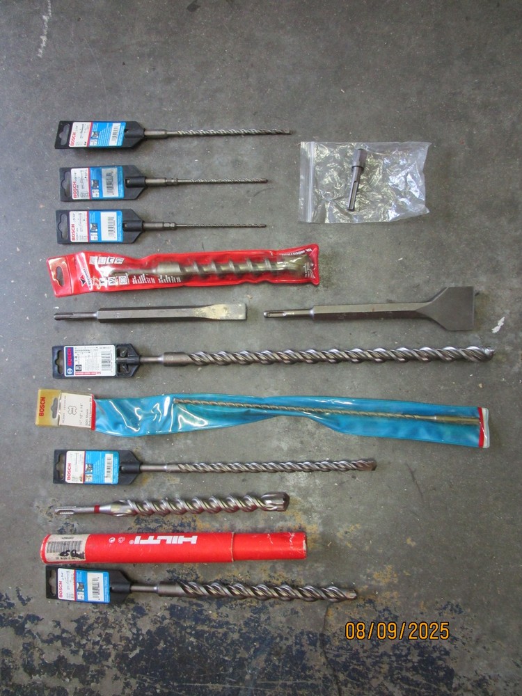 12 SDS Plus Concrete Bits