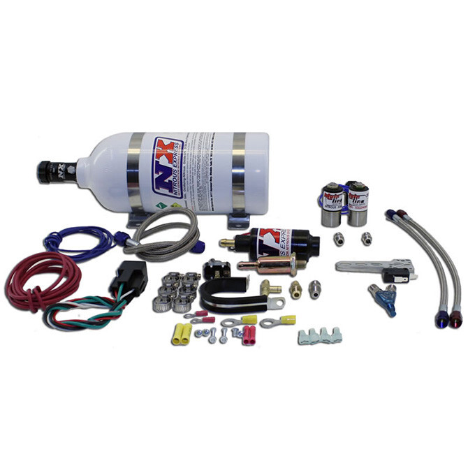 62025P Nitrous Express Single Cylinder Mainline System w/ 2.5 lb Nitrous Bottle