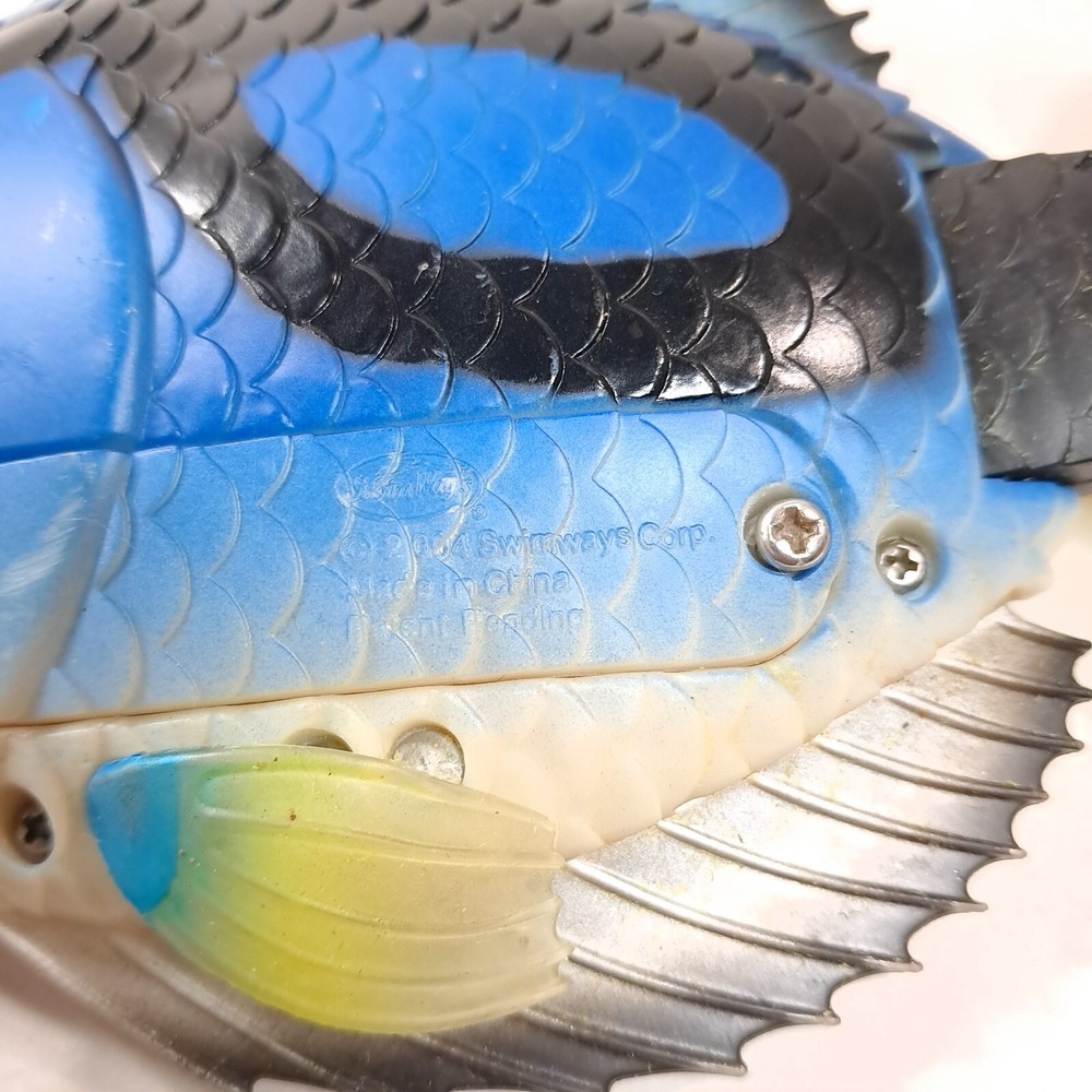 Vintage Swim Ways Rainbow Reef Magic Action Mini Trigger Fish Tropical 2004 READ