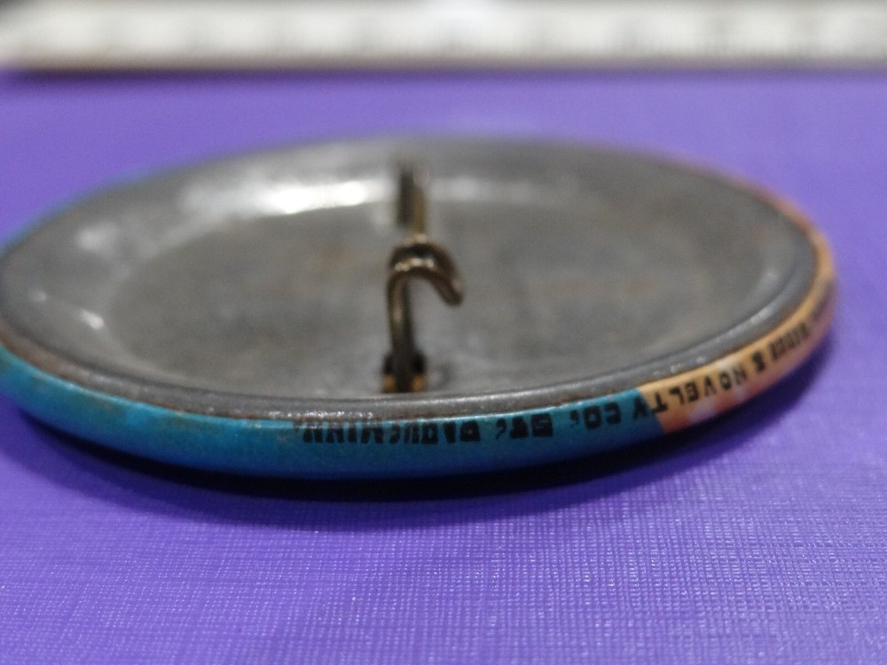 '57 St. Paul Winter Carnival "WINTER WIZARDRY" Button Pin