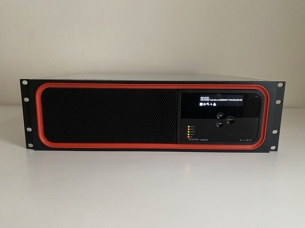 Biamp Tesira SERVER-IO Pro Audio DSP Server - Rack Mount