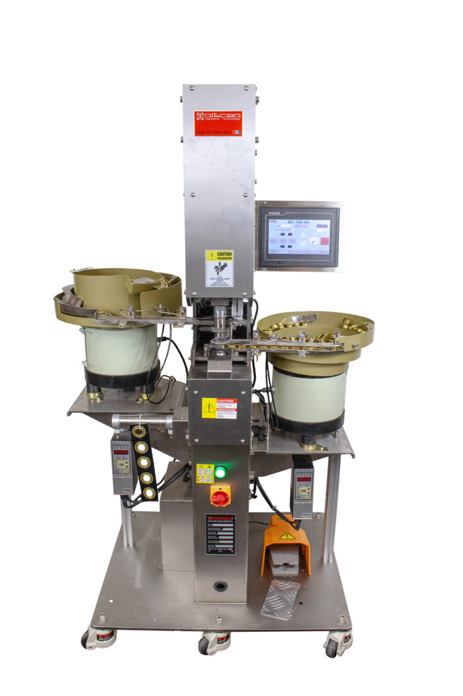 NT-150-SM-FULL AUTOMATIC BIG GROMMET MACHINE
