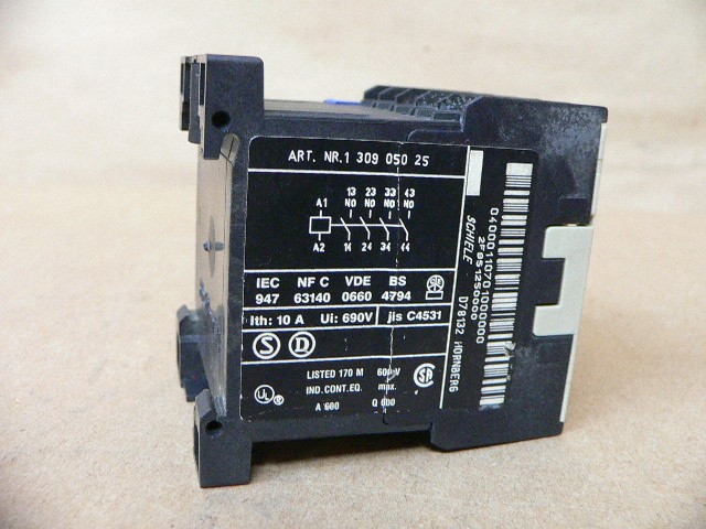 Schiele Khs-40 Control Relay Contactor