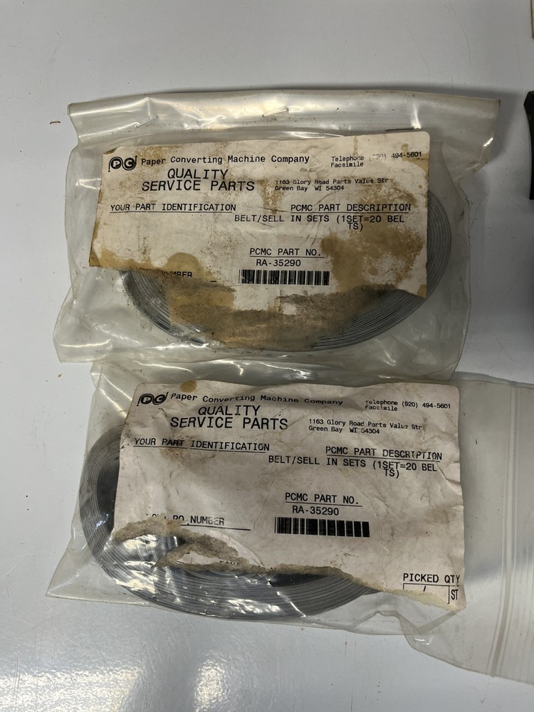 F.l smith Sr, RA envelope machine parts