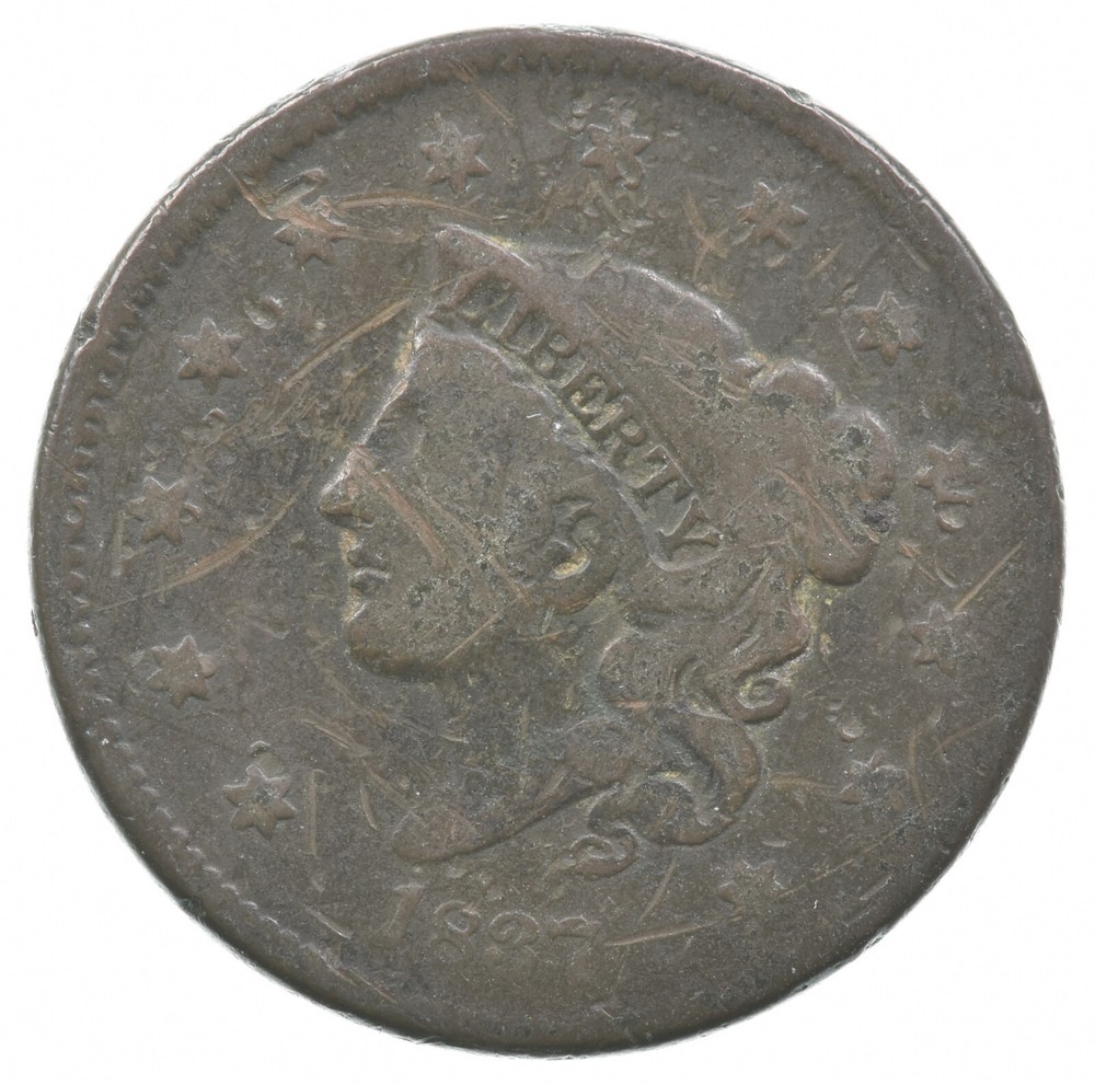 1837 Young Head Large Cent *6737
