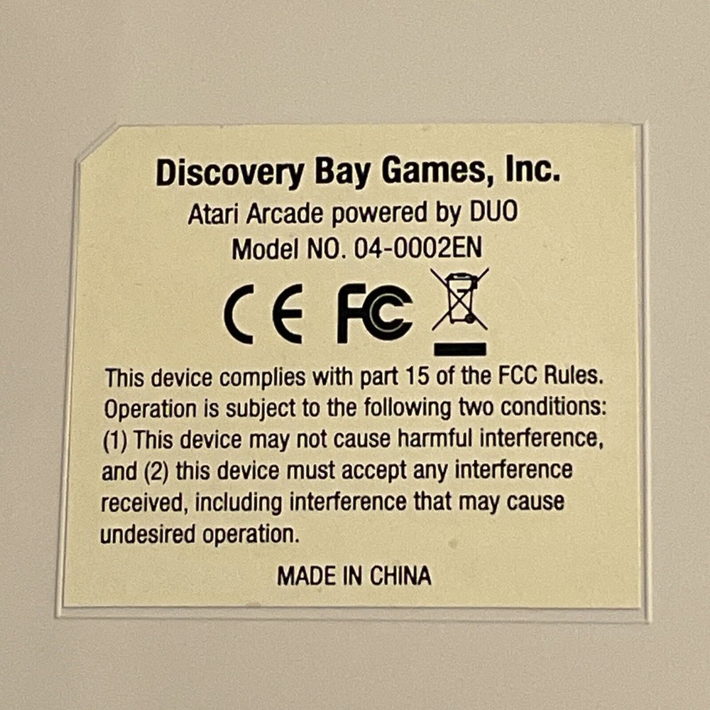 Atari Arcade Duo Powered For iPad 1 & 2 Joystick Controller #04-0002EN **AS IS**