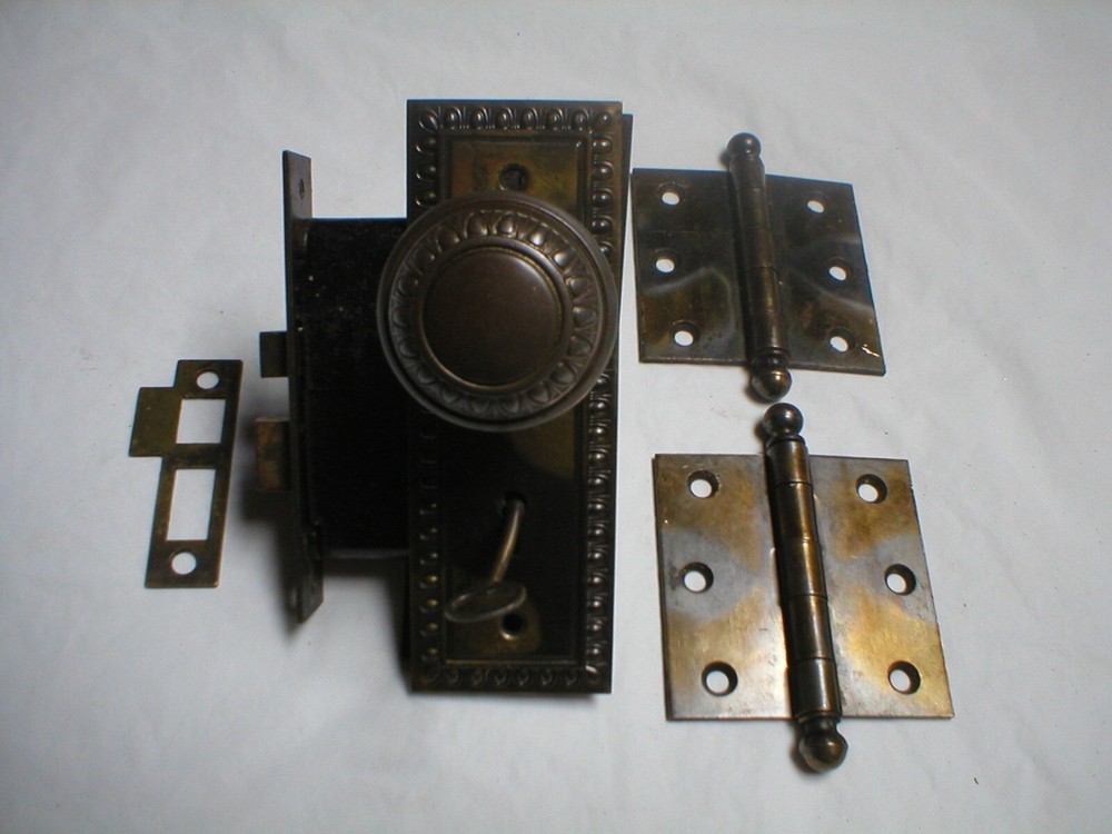 Antique Victorian Era Door Hardware