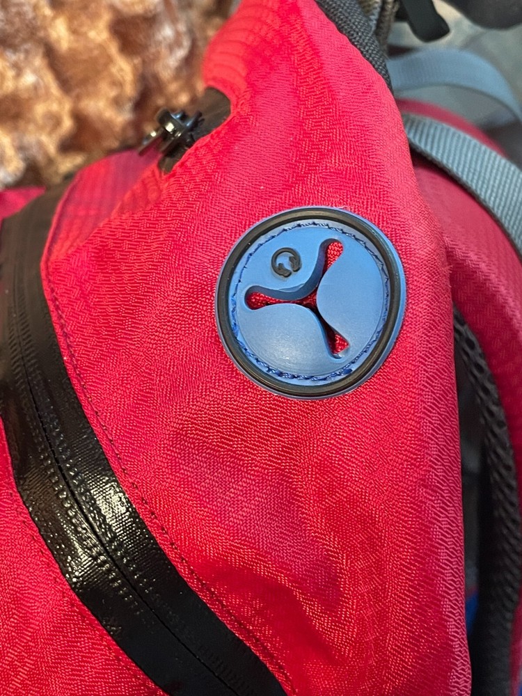 AOTU Explore 40L hydration ready backpack - Red - with raincover