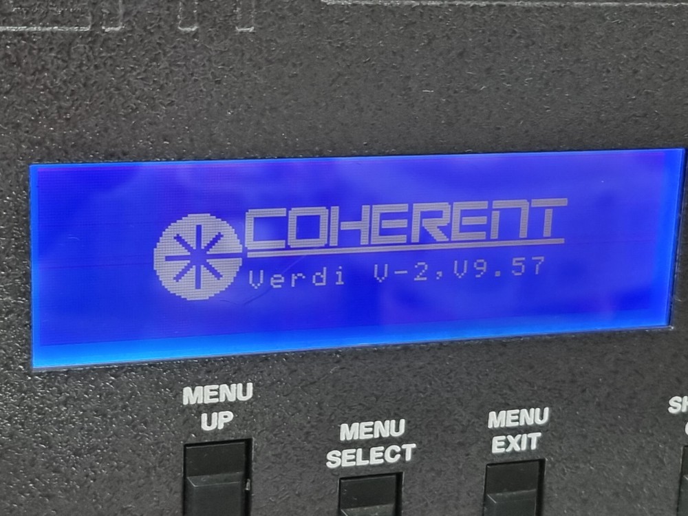 Used COHERENT VERDI-2W Verdi 2W Solid State Diode Laser