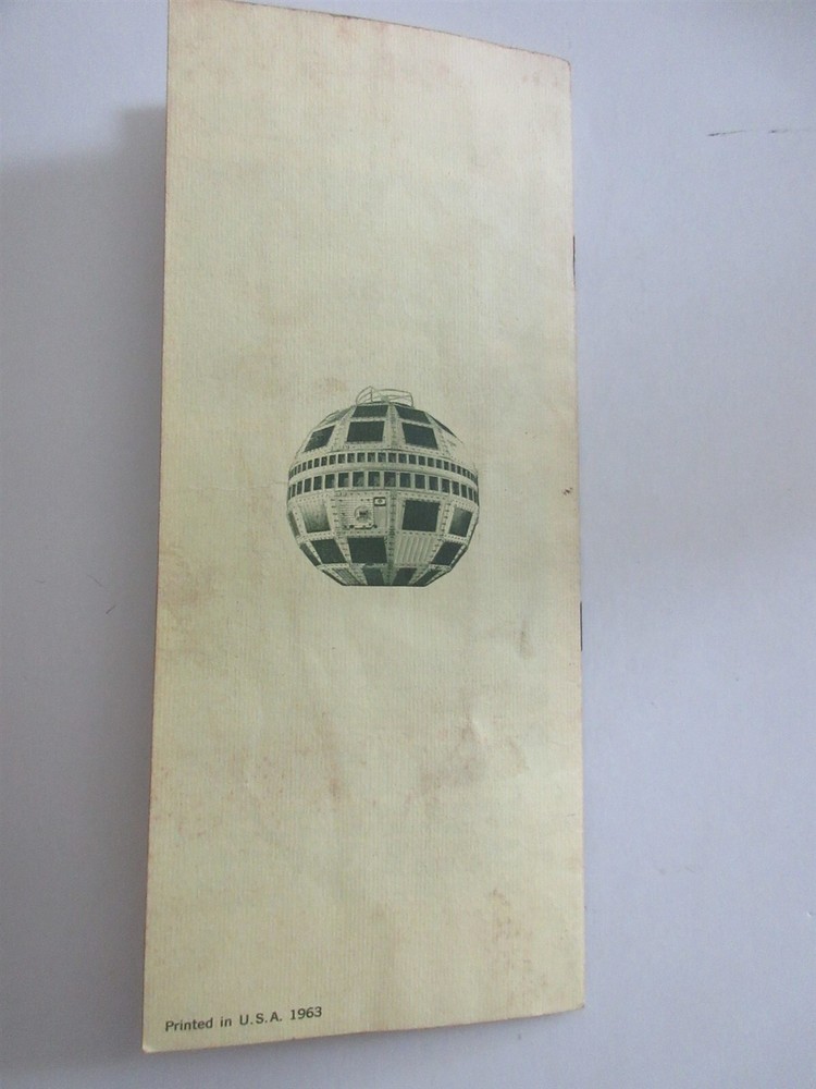 Vintage 1963 Bell System PROJECT TELSTAR EXPERIMENT Brochure
