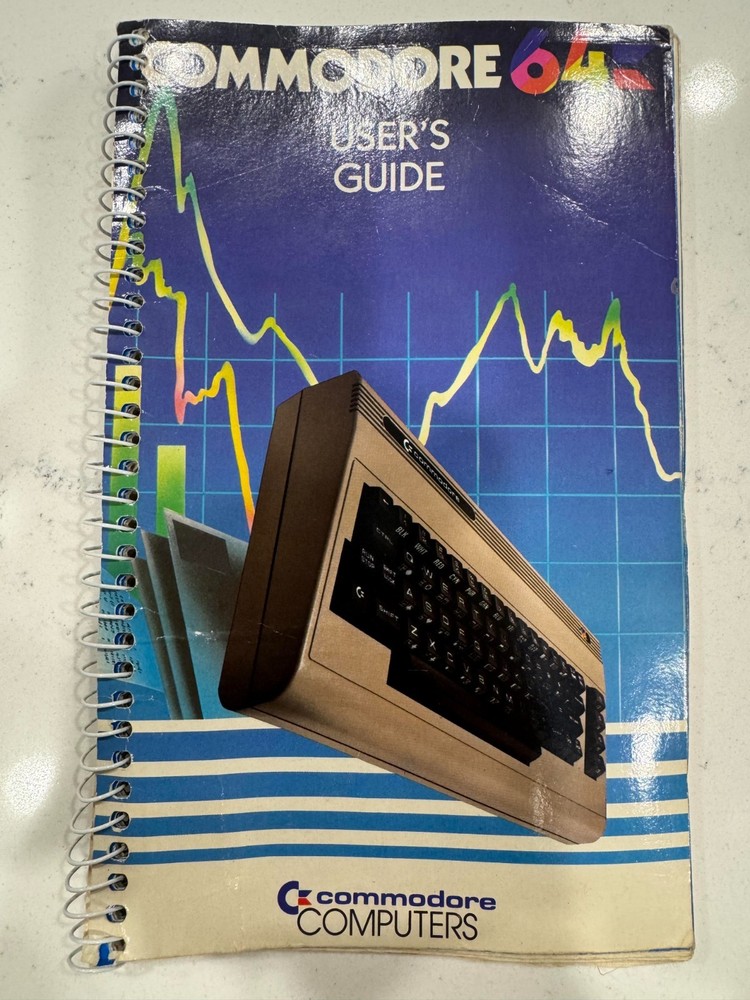 Commodore 64 User's Guide 1st Edition Eighth Printing 1984 Computer Guide