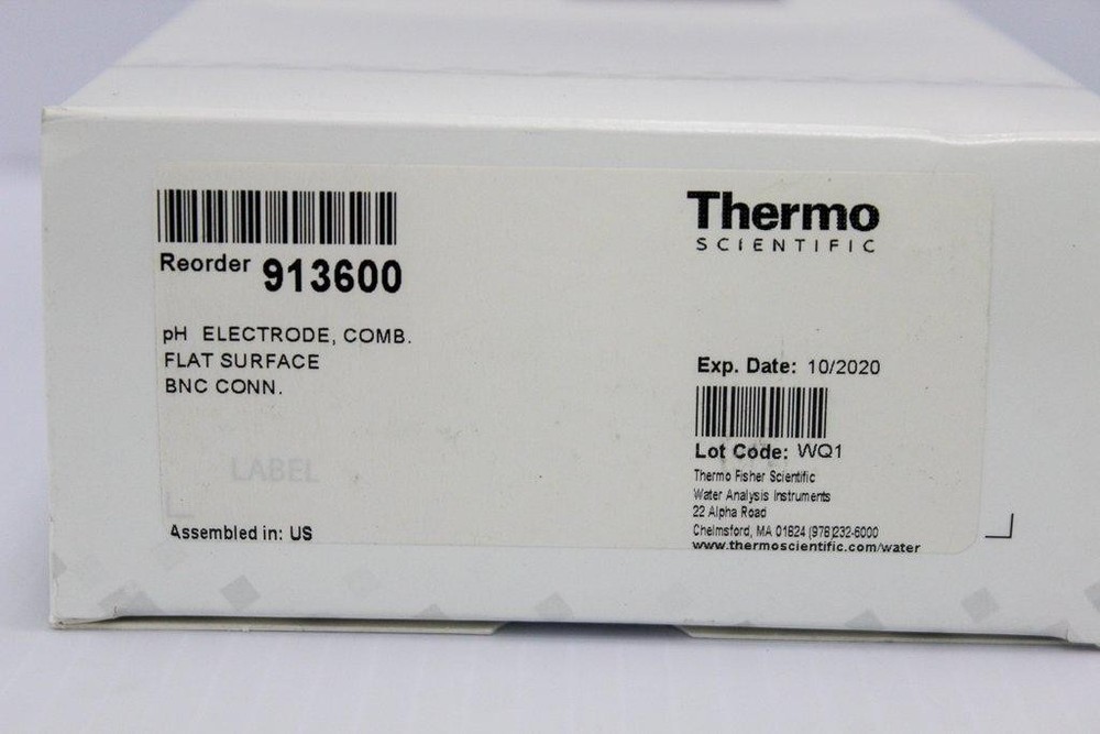 Thermo Scientific Orion 913600 pH Electrode Flat Surface Excellent (3372706)