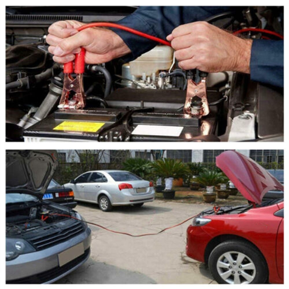 Safe and Efficient For Car Battery Start Cables 500AMP Quick Installation