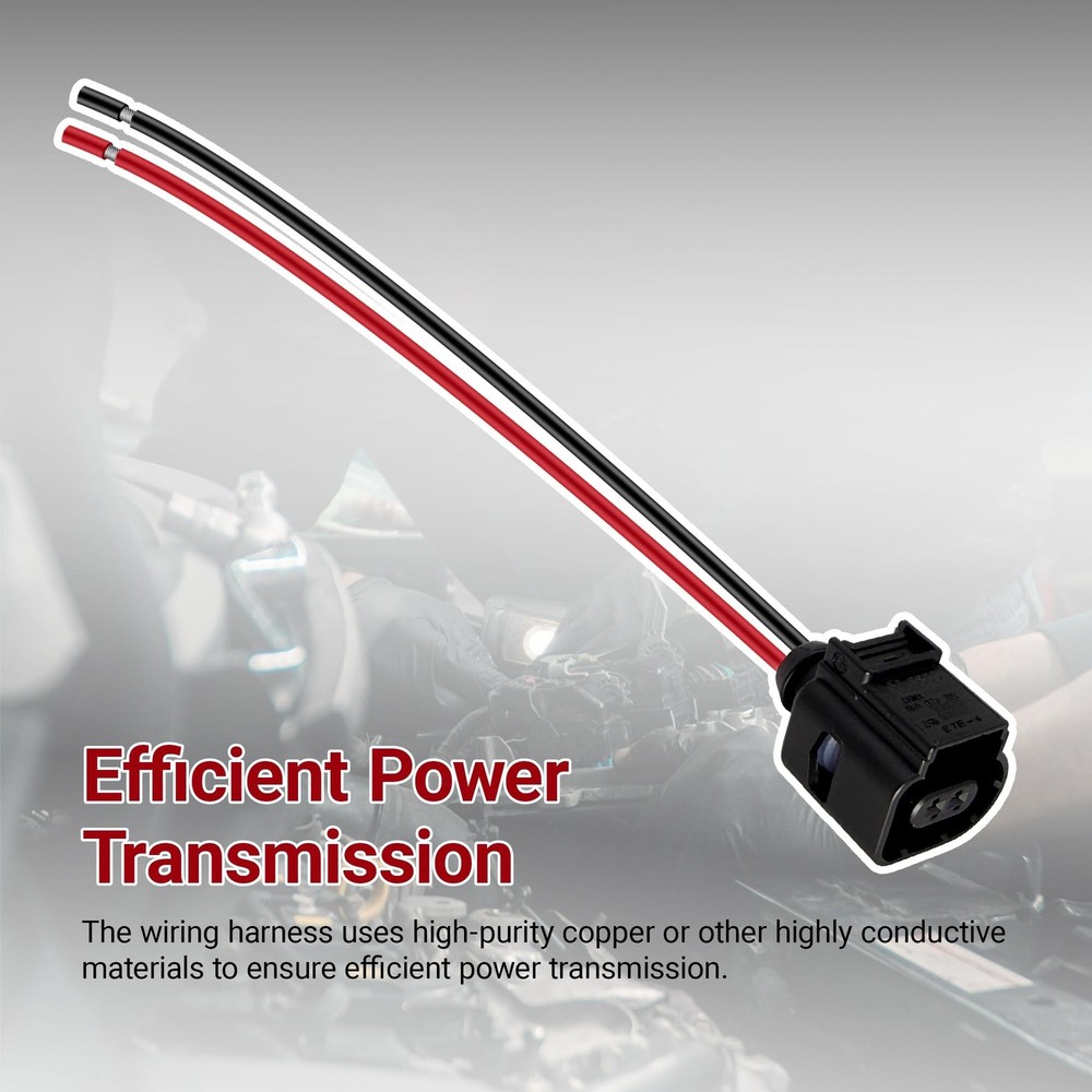 Coolant Temperature Sensor Connector Wiring Harness Compatible with Audi A3 A...