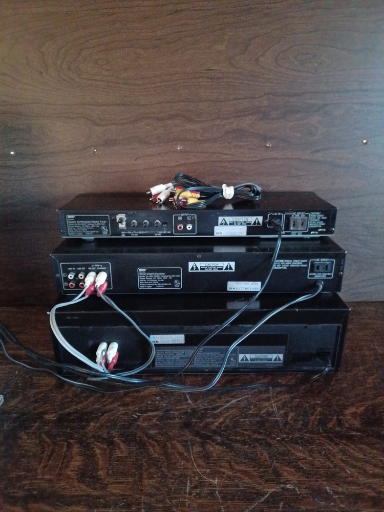 MCS 5000 Series Stereo Cassette Deck, Equalizer, and Synthesizer All Tested Work