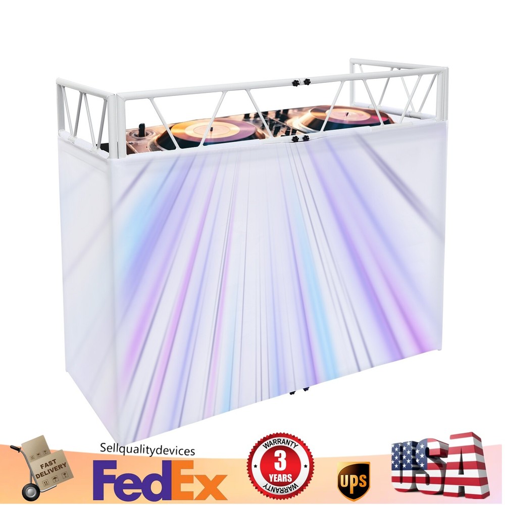 Aluminum Visualizer Standing DJ Table, DJ Controller Stand, DJ Table Station