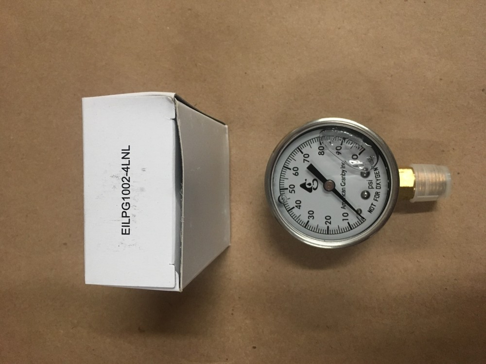 PRESSURE GAUGE OIL FILLED