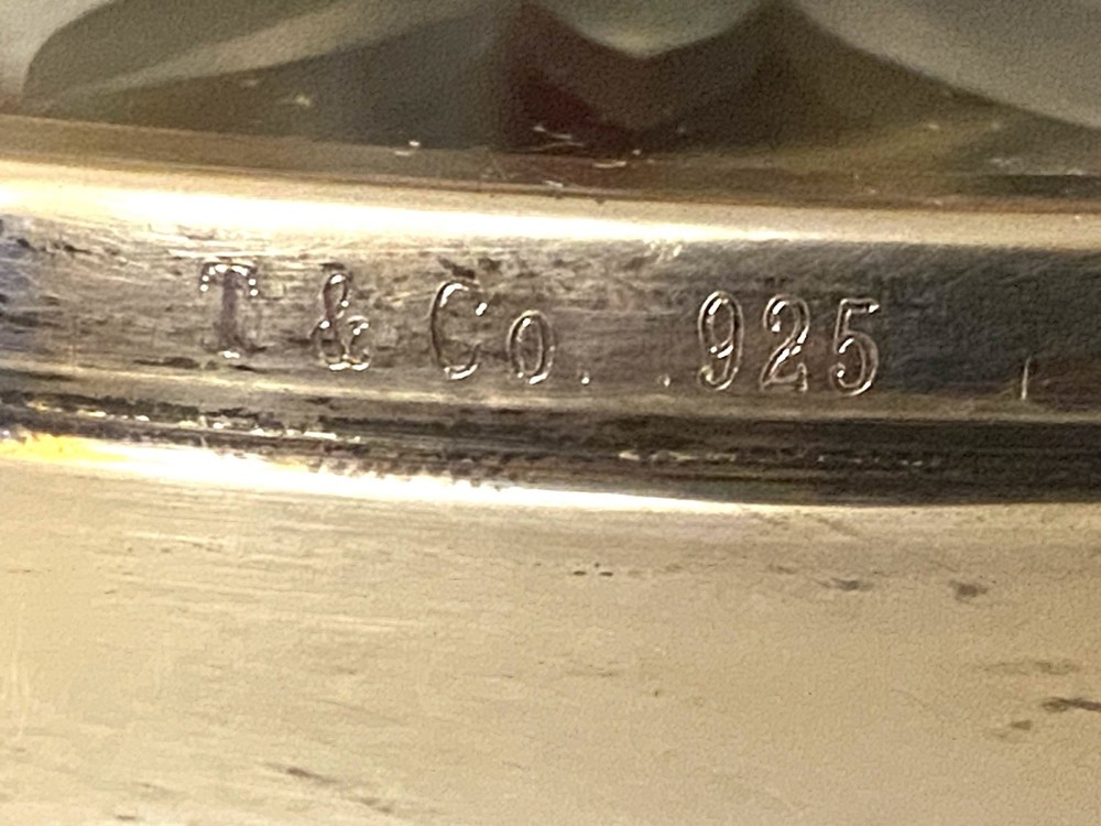 Tiffany&co Sterling Silver Coaster Dish