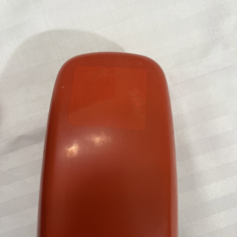 Vintage Stromberg-Carlson Dial Telephone Orange UNTESTED
