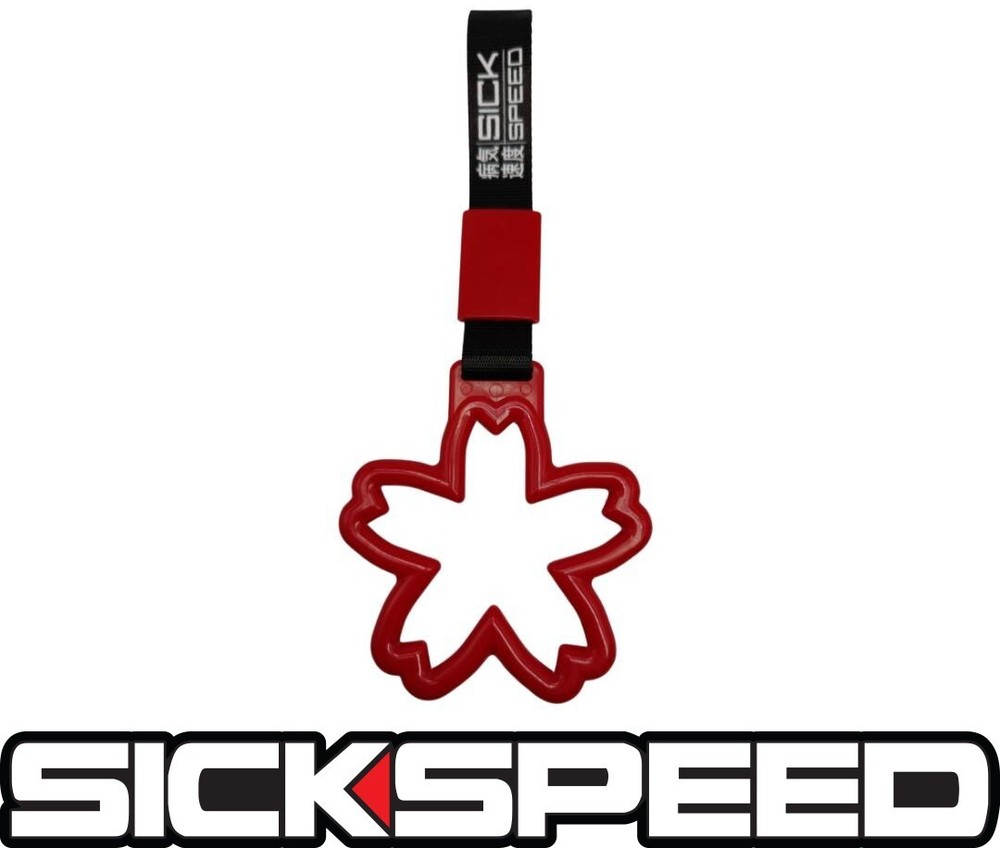 SICKSPEED Red Tsurikawa Sakura Cherry blossom