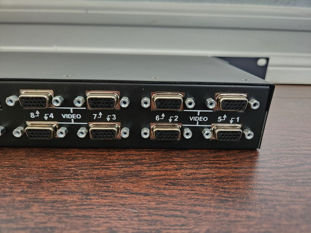 Network Technologies Incorporated NTI UNIMUX-USBV-8O 8-Port KVM Switch