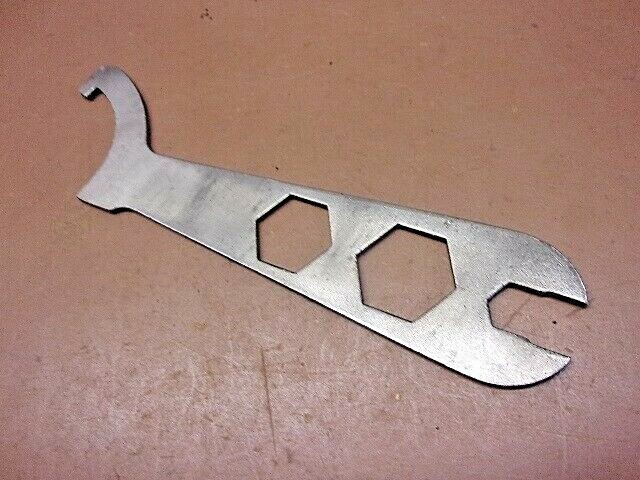 Unique Combination Spanner Wrench and Box Wrench Tool Unbranded 6 3/4" Long