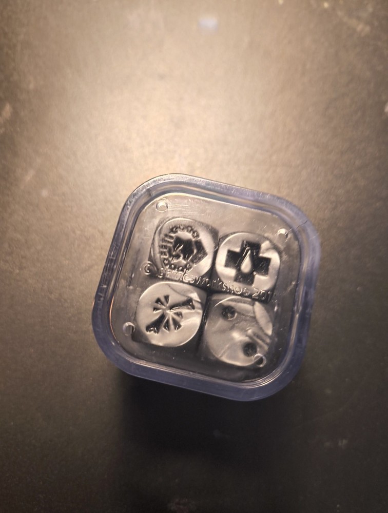 Necromunda Orlock Gang Dice Set New OOP Never Opened