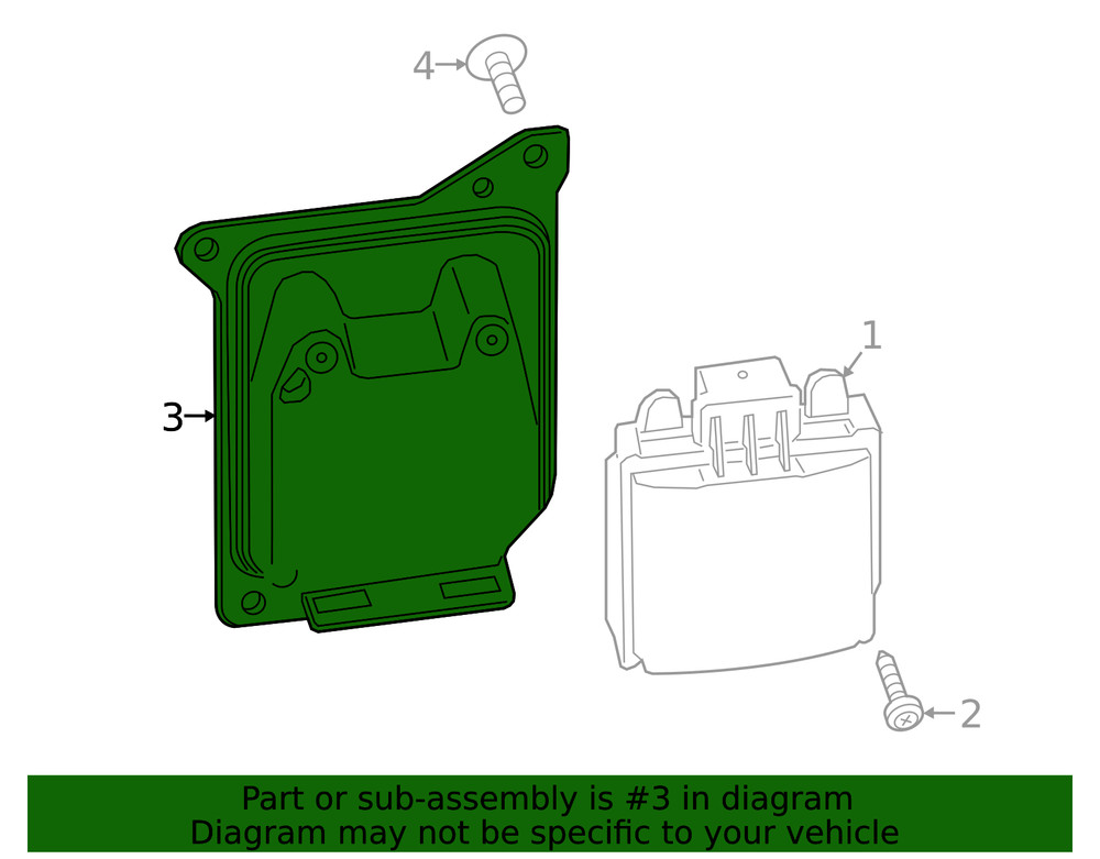Genuine Ford Blind Spot Detection System Warning Sensor Bracket KB3Z14D189B